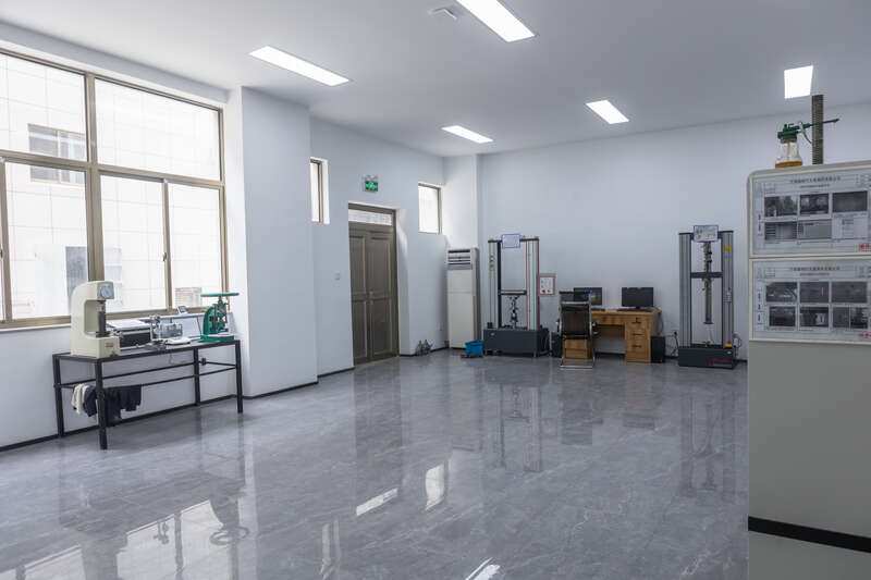 Quality control laboratory at a Chinese auto parts manufacturer