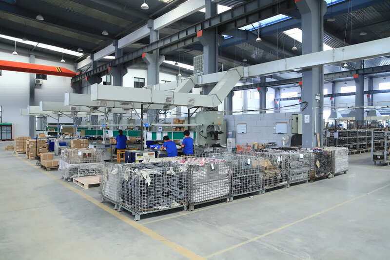 Automated assembly workshop at Chilong Bearing factory
